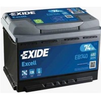 Akumulator EXIDE Excell 12V 74Ah 680A EB740